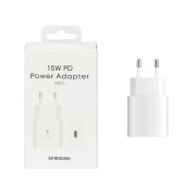 شارژر دیواری فست و PD تک پورت SAMSUNG مدل T1510 15W - سفید کد 1 (گارانتی شش ماهه نیکان همراه) - تصویر 1