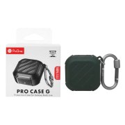 کاور محافظ ProOne مدل Samsung Galaxy Buds 2 Pro / Buds Pro / Buds Live / Buds 2 / Buds FE (Pro Case G) - سبزتیره - تصویر 1