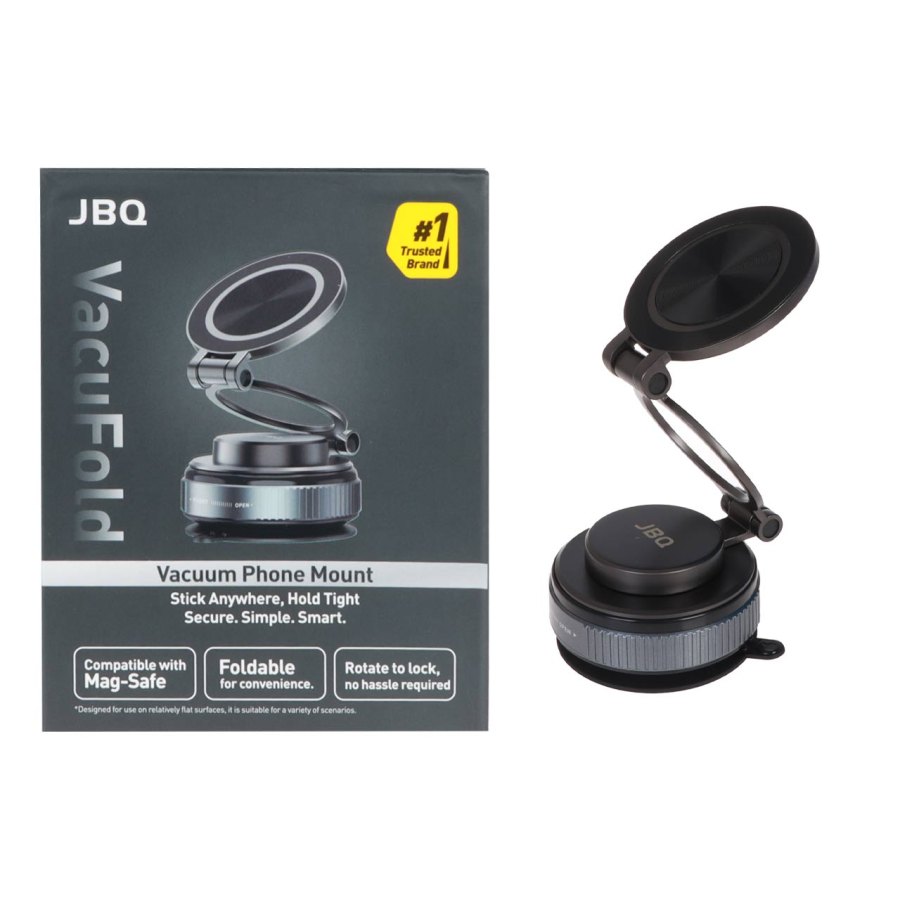 هولدر گوشی موبایل مگنتی JBQ مدل Vacufold N253412 - خاکستری (گارانتی شش ماهه رصاصی) - تصویر 1