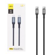 کابل شارژ PD و فست JBQ Type-C To Type-C مدل CA-1203 100W - مشکی (گارانتی یکساله رصاصی) - تصویر 1