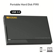 هارد اکسترنال Kodak مدل P190 ظرفیت 1TB - مشکی (گارانتی دو ساله سورین) - تصویر 8