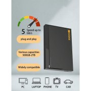 هارد اکسترنال Kodak مدل P190 ظرفیت 1TB - مشکی (گارانتی دو ساله سورین) - تصویر 5