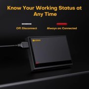 هارد اکسترنال Kodak مدل P190 ظرفیت 1TB - مشکی (گارانتی دو ساله سورین) - تصویر 7