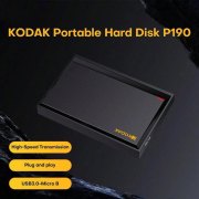 هارد اکسترنال Kodak مدل P190 ظرفیت 1TB - مشکی (گارانتی دو ساله سورین) - تصویر 4