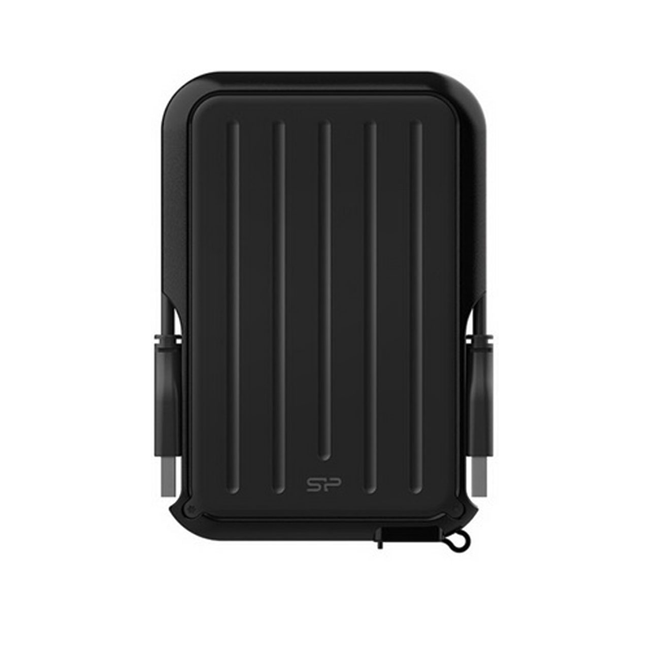 نمای دیگر هارد اکسترنال Silicon Power USB3.2 مدل Armor A66 ظرفیت 2TB - مشکی + کیف هارد هدیه