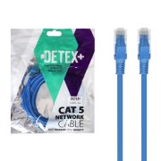 کابل شبکه 3 متری DETEX+ Cat5 - تصویر 1