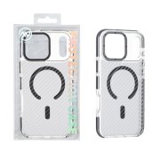 قاب اورجینال AV پشت کربن MagSafe مدل Apple iPhone 17 Pro Max - مشکی (پک دار) - تصویر 1
