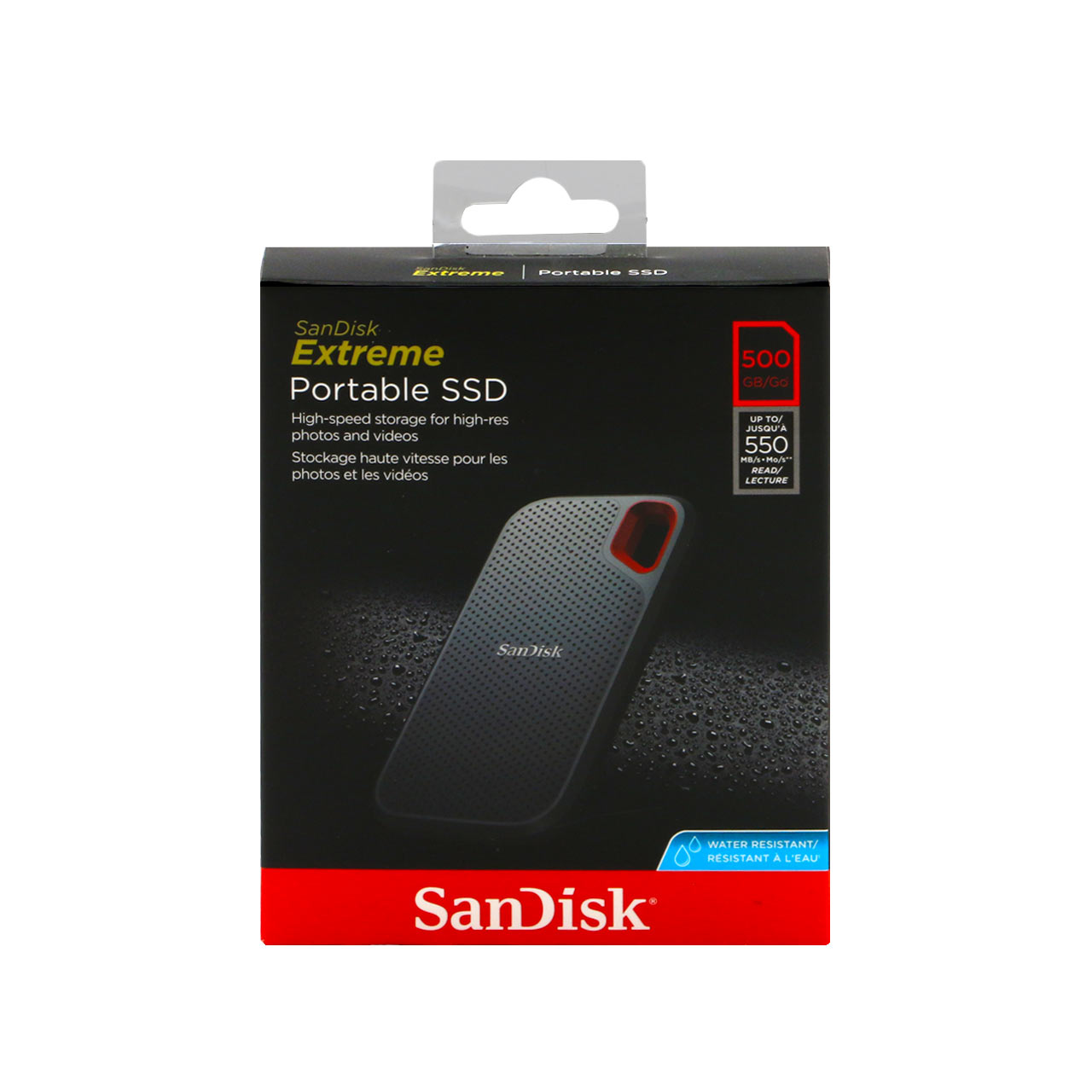نمای دیگر هارد SanDisk Extreme E60 SSD ظرفیت 500GB-خاکستری (گارانتی فیدار نامدار سورین)
