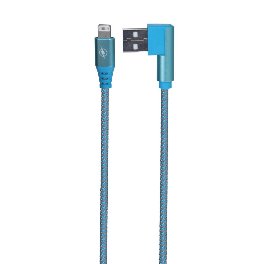 کابل شارژ آیفون - آبی - AZR - تصویر 1