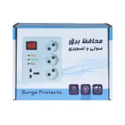 چند راهی برق محافظ دار 4 خانه First - سفید - MMS (گارانتی شش ماهه YA) - تصویر 2