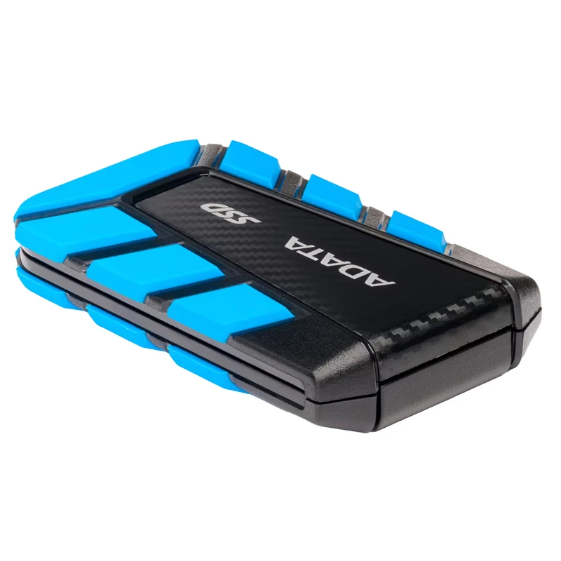 نمای دیگر هارد اکسترنال ADATA SSD مدل SD820 USB3.2 ظرفیت 1TB - مشکی آبی (گارانتی آونگ)