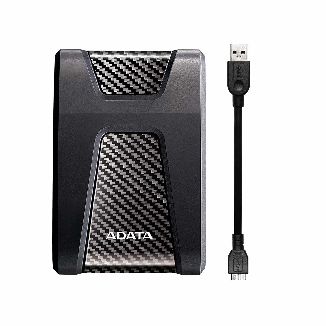 نمای دیگر هارد اکسترنال ADATA مدل Durable HD650 ظرفیت 1TB - مشکی (گارانتی شرکت آونگ)
