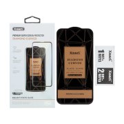 محافظ صفحه نمایش شیشه ای اورجینال XMART - Diamond Curved ESD Anti Static مدل Apple iPhone 13 / iPhone 13 Pro / iPhone 14 / 16e (پک دار) - تصویر 1