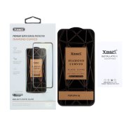 محافظ صفحه نمایش شیشه ای اورجینال XMART - Diamond Curved ESD Anti Static مدل Apple iPhone 16 / iPhone 15 / iPhone 14 Pro (پک دار) - تصویر 1