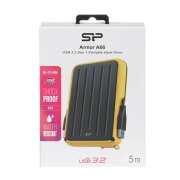 هارد اکسترنال Silicon Power USB3.2 مدل Armor A66 ظرفیت 5TB - مشکی زرد - تصویر 3