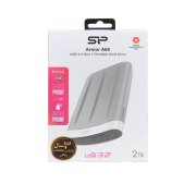 هارد اکسترنال Silicon Power مدل Armor A65 ظرفیت 2TB - سفید طوسی - تصویر 5