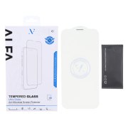 محافظ صفحه نمایش شیشه ای اورجینال ALFA بدون حاشیه Apple iPhone 13 / iPhone 13 Pro / iPhone 14 / 16e (پک دار) - تصویر 1