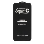 محافظ صفحه نمایش شیشه ای Full Cover Super D Plus مدل Apple iPhone 12 Pro Max (بدون پک) - تصویر 1