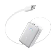 پاوربانک PD و فست شارژ Anker 45W 10000mAh مدل Nano A1638P61 - سفید (گارانتی شش ماهه ایویز) - تصویر 1