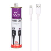 کابل شارژ فست آیفون We-net Plus مدل ETW 004 - سفید - تصویر 1