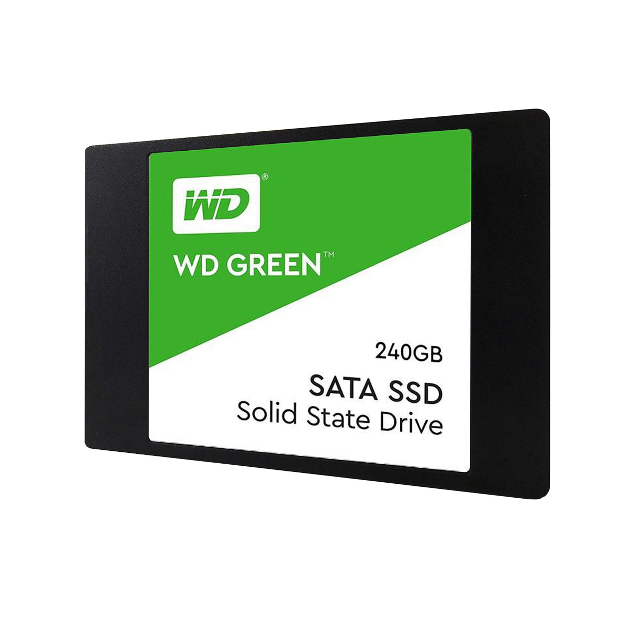 نمای دیگر هارد WD Green SSD مدل WDS240G3G0A ظرفیت 240GB (گارانتی سازگار ارقام)