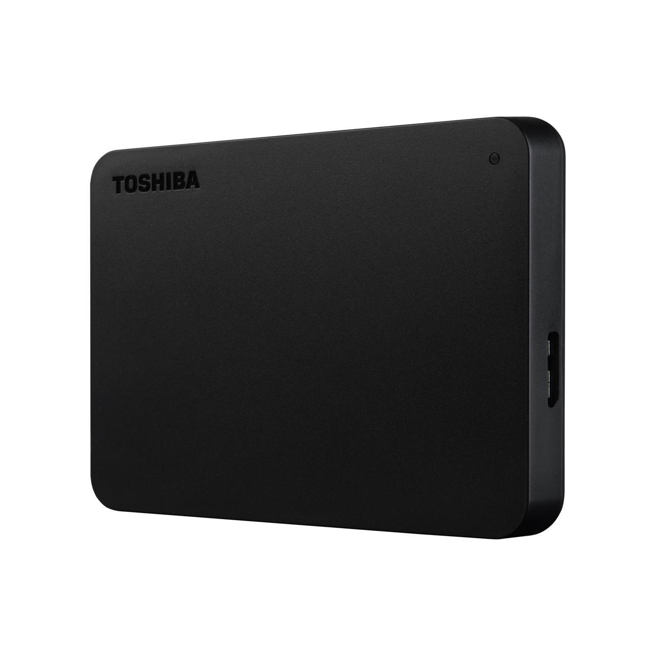 نمای دیگر هارد اکسترنال Toshiba مدل Canvio Basics (new box) ظرفیت 2TB - مشکی