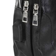 کیف تک بند مدل Body Bag چرمی - مشکی - کد1 - تصویر 3