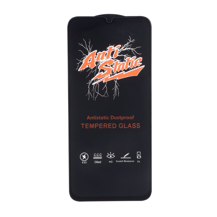 محافظ صفحه نمایش شیشه ای Full Cover Anti Static Glass مدل Xiaomi Redmi 15C / Poco C85 / Redmi A7 Pro - تصویر 1