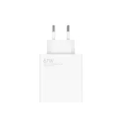 شارژر دیواری فست تک پورت Xiaomi مدل JY-4G6 67W - سفید - تصویر 1