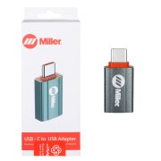 تبدیل Miller Type-C To USB3.0 مدل MO-213 با قابلیت استفاده با گوشی های آیفون سری 16 و 17 - خاکستری (گارانتی پارتیان پایا) - تصویر 1