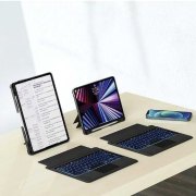 کاور کیبورد دار بی سیم iPad 12.9 اینچ Wiwu مدل MAG TOUCH - مشکی MN - تصویر 8