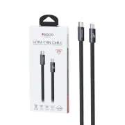 کابل شارژ 1.2 متری PD و فست Yesido Type-C To Lightning مدل CA206P 27W - مشکی (گارانتی شش ماه تعویض نیکان همراه) - تصویر 1