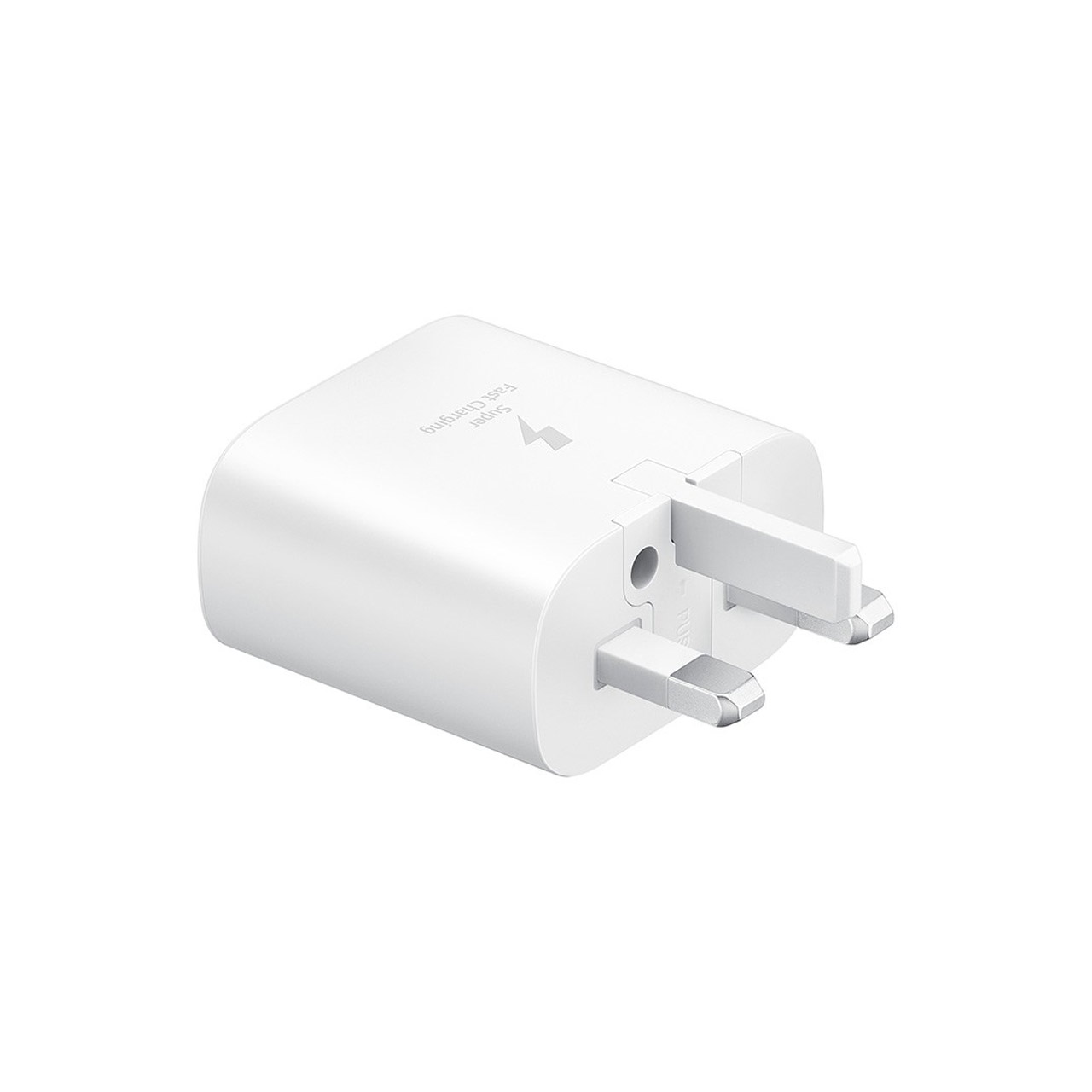 نمای دیگر شارژر دیواری سه پین PD و فست تک پورت Samsung مدل EP-TA800 25W - سفید (گارانتی شش ماهه نیکان همراه)