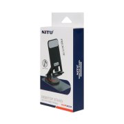 هولدر گوشی موبایل پایه دار NITU مدل NH49 - مشکی - تصویر 3
