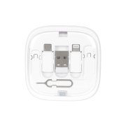 کیت کابل و لوازم جانبی چند منظوره موبایل ProOne مدل PCK005 -سفید(دارای پایه نگهدارنده موبایل) - تصویر 2
