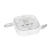 کیت کابل و لوازم جانبی چند منظوره موبایل ProOne مدل PCK005 -سفید(دارای پایه نگهدارنده موبایل) - تصویر 4