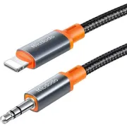 کابل 1.8 متری Mcdodo Lightning TO Aux مدل CA-089 - مشکی (گارانتی متین) - اصلی - تصویر 2
