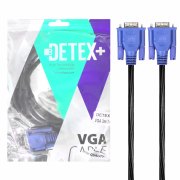 کابل 3 متری DETEX+ VGA 3+2 - مشکی - تصویر 1