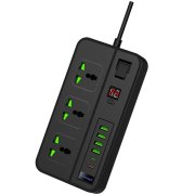چندراهی برق 3 خانه TwinMax مدل MX-61 - مشکی - MMX - تصویر 3