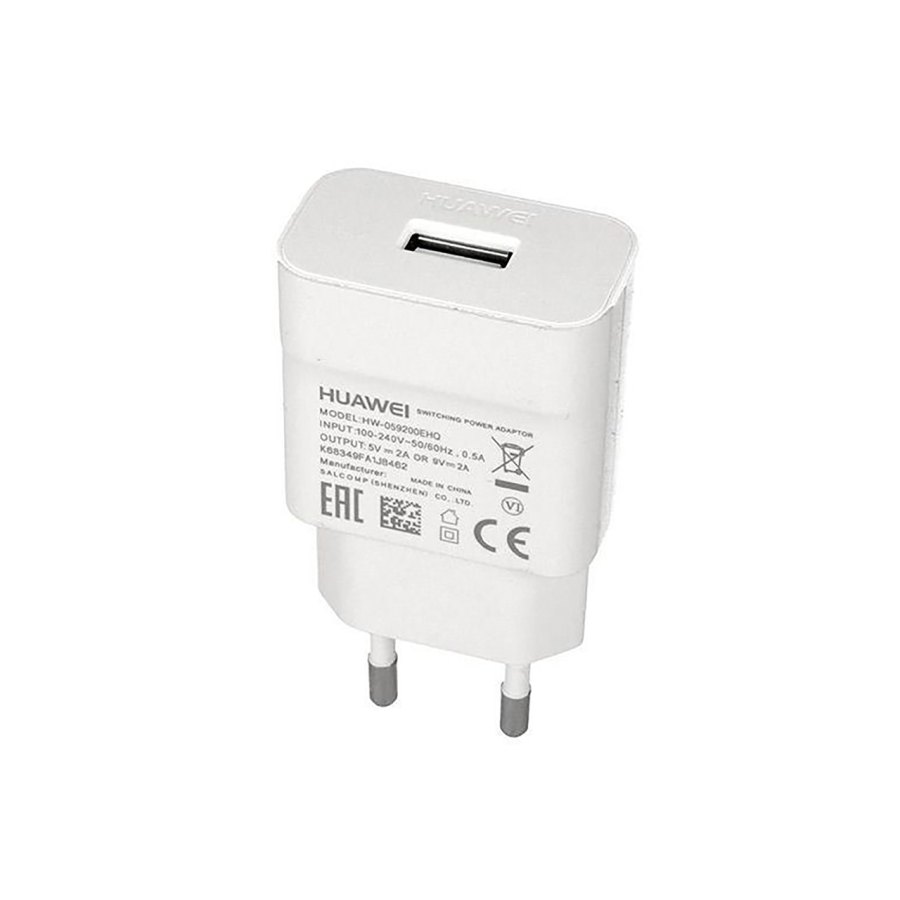 شارژر دیواری فست تک پورت HUAWEI مدل HW-059200EHQ - سفید (گارانتی شش ماهه نیکان همراه) - تصویر 1