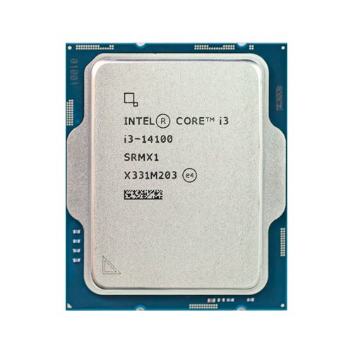 پردازنده دسکتاپ اینتل مدل Core i3-14100 • بدون جعبه و روی بردی (PULLED) - تصویر 1