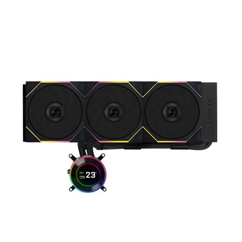 خنک کننده پردازنده لیان لی مدل HydroShift II LCD-C 360TL Black - تصویر 1
