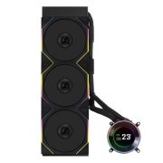 خنک کننده پردازنده لیان لی مدل HydroShift II LCD-C 360TL Black - تصویر 2