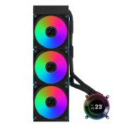 خنک کننده پردازنده لیان لی مدل HydroShift II LCD-C 360CL Black - تصویر 2