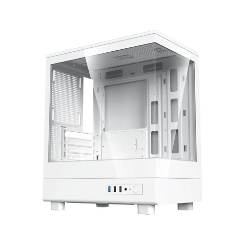 کیس کامپیوتر دارک فلش مدل DB330M (Reset) WH - تصویر 1