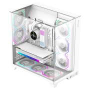کیس کامپیوتر گیم مکس مدل INFINITY PRO WH - تصویر 5