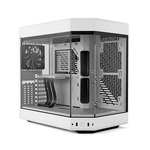 کیس کامپیوتر هایت مدل Y60 Snow White - تصویر 1