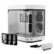 کیس کامپیوتر هایت مدل Y60 Snow White - تصویر 2