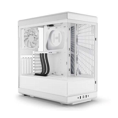 کیس کامپیوتر هایت مدل Y40 Snow White - تصویر 1
