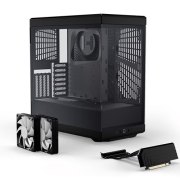 کیس کامپیوتر هایت مدل Y40 Pitch Black - تصویر 2